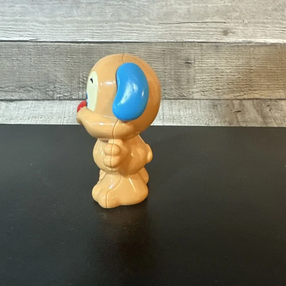 Mattel Fisher Price Laugh & Learn Puppy Dog Rattle Plastic 3.5